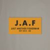 Accessories * | Just Another Fisherman J.A.F Sticker Orange Apparel