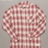 Apparel * | Just Another Fisherman Apparel Canal Shirt Salmon/Natural Check