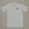 Apparel * | Just Another Fisherman Snapper Logo Tee Grey Marle / Black