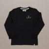 Apparel * | Just Another Fisherman Little Anglers Hook Ls Tee Black