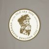 Accessories * | Just Another Fisherman Apparel Old Sea Dog Sticker Stone