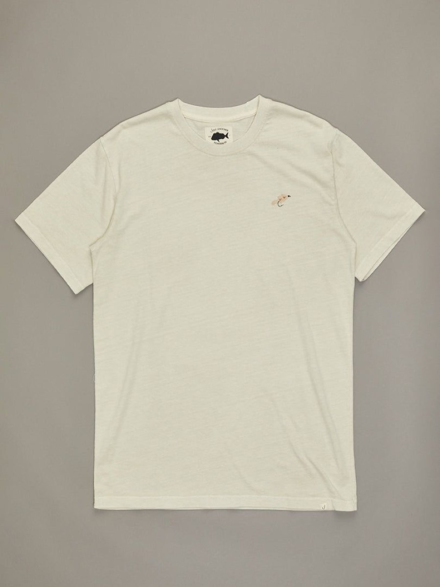 Apparel * | Just Another Fisherman Fly Chest Tee Stone Apparel