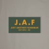 Accessories * | Just Another Fisherman Apparel J.A.F Sticker Khaki