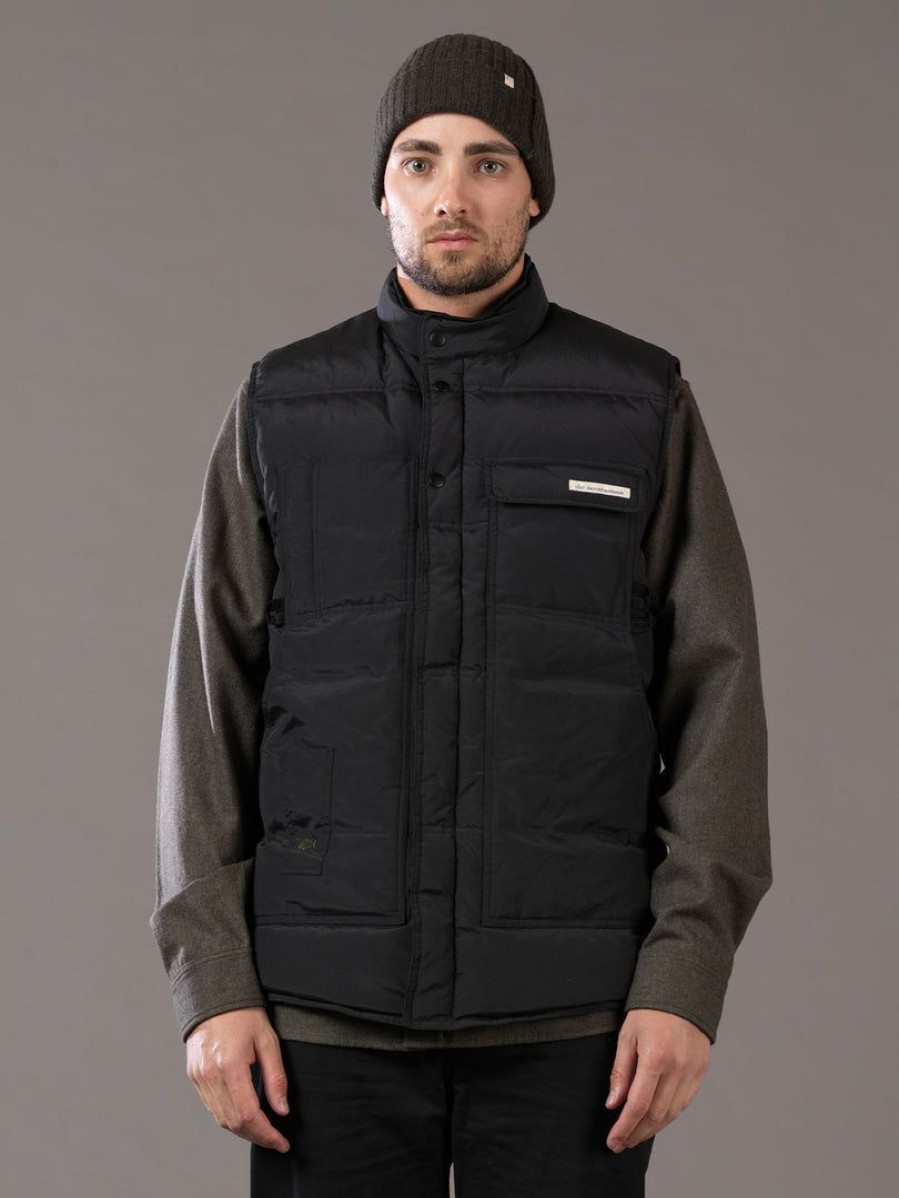 Apparel * | Just Another Fisherman Mooring Vest Black Apparel