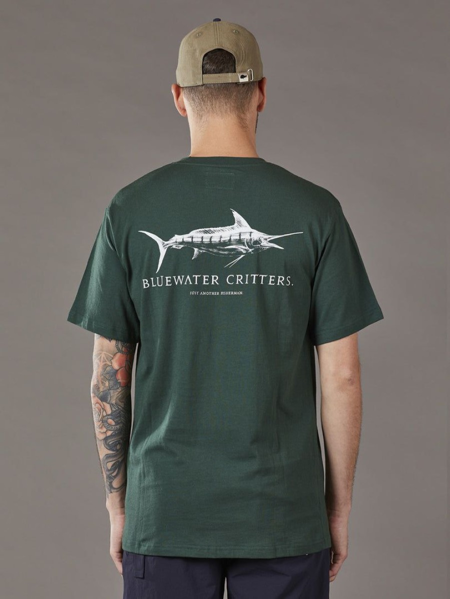 Apparel * | Just Another Fisherman Bluewater Critters Tee Pine