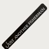 Accessories * | Just Another Fisherman Apparel Type Logo Sticker Black