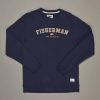 Apparel * | Just Another Fisherman Apparel Fisherman Crew Navy