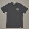 Apparel * | Just Another Fisherman Snapper Logo Tee Aged Black/White