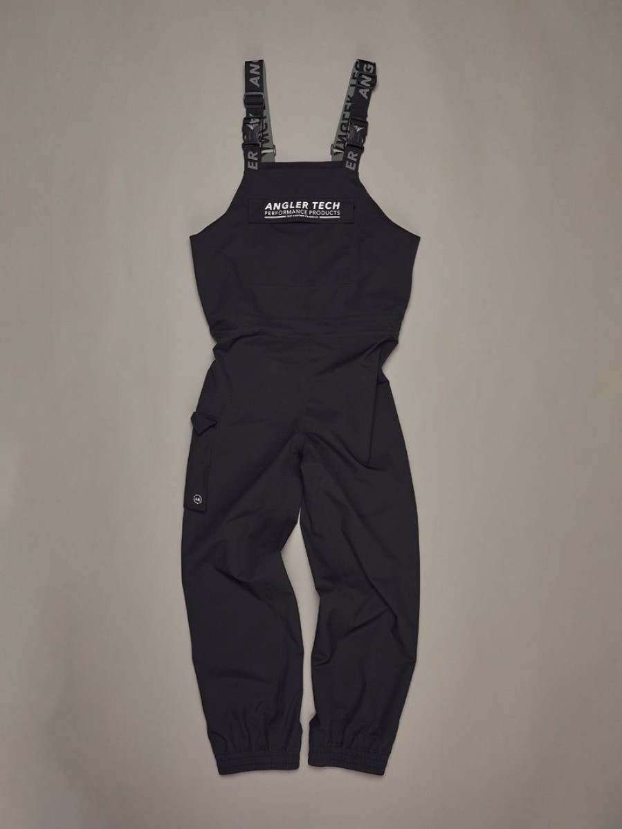 Apparel * | Just Another Fisherman Voyager Bib 2.0 Black Apparel