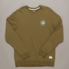 Apparel * | Just Another Fisherman Trev Crew Military Olive Apparel