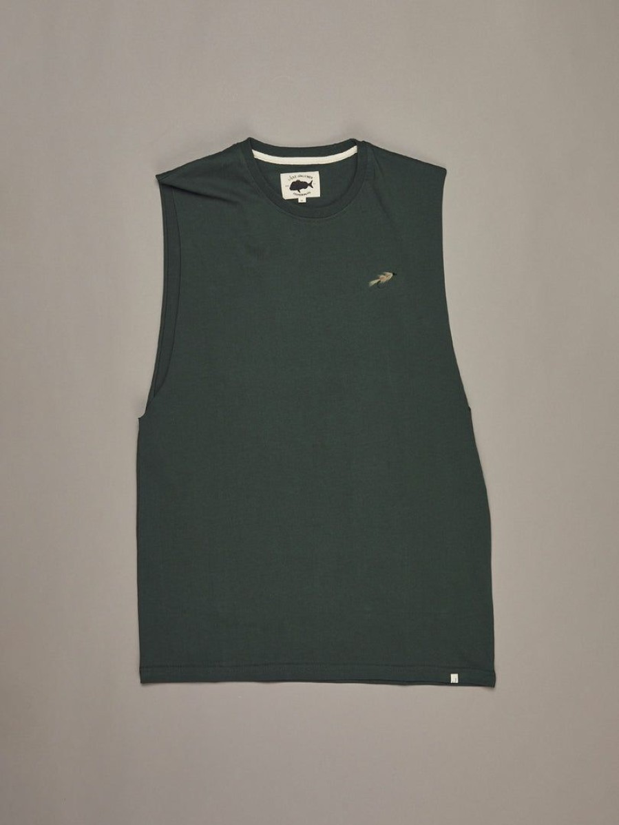 Apparel * | Just Another Fisherman Fly Tank Pine