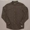 Apparel * | Just Another Fisherman Wool Anchorage Shirt Military Olive