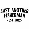 Accessories * | Just Another Fisherman J.A.F Engineer Vinyl Decal Black Apparel