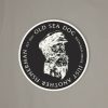 Accessories * | Just Another Fisherman Old Sea Dog Sticker Charcoal Apparel