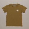 Apparel * | Just Another Fisherman Mini Snapper Logo Tee Military Olive Apparel