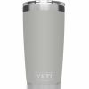 Accessories * | Drinkware & Coffee Yeti Rambler 20 Oz Tumbler Granite Gray