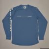 Apparel * | Just Another Fisherman Angler Tech Ls Tee Blue/Natural