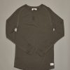 Shirts * | Just Another Fisherman Merino Anglers Ls Underlay Military Green