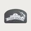 Accessories * | Just Another Fisherman Salted In Nz Sticker Charcoal Apparel