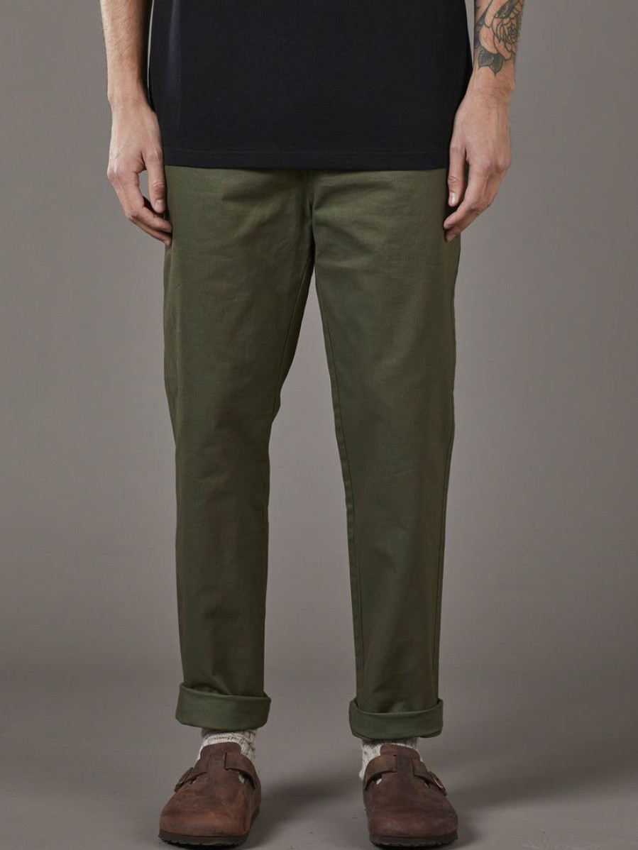 Apparel * | Just Another Fisherman Apparel Wharf Pant Olive